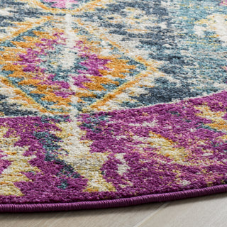 Safavieh Madison MAD129F Fuchsia/Blue Area Rug 