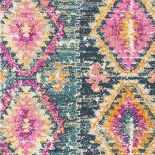 Safavieh Madison MAD129F Fuchsia/Blue Area Rug 