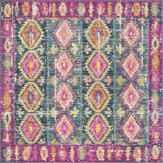 Safavieh Madison MAD129F Fuchsia/Blue Area Rug 