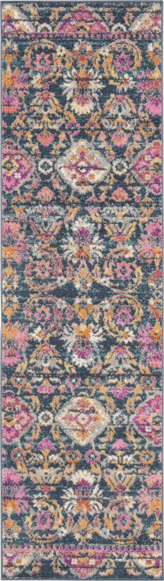 Safavieh Madison MAD130C Blue/Fuchsia Area Rug 