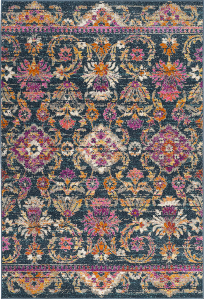Safavieh Madison MAD130C Blue/Fuchsia Area Rug main image