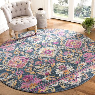 Safavieh Madison MAD130C Blue/Fuchsia Area Rug 