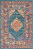 Safavieh Madison MAD133A Light Blue/Orange Area Rug main image