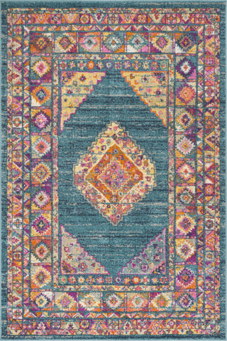 Safavieh Madison MAD133A Light Blue/Orange Area Rug main image