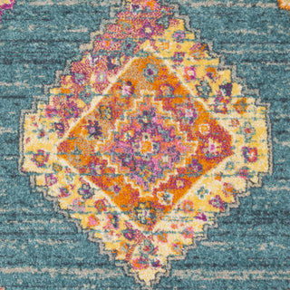 Safavieh Madison MAD133A Light Blue/Orange Area Rug 