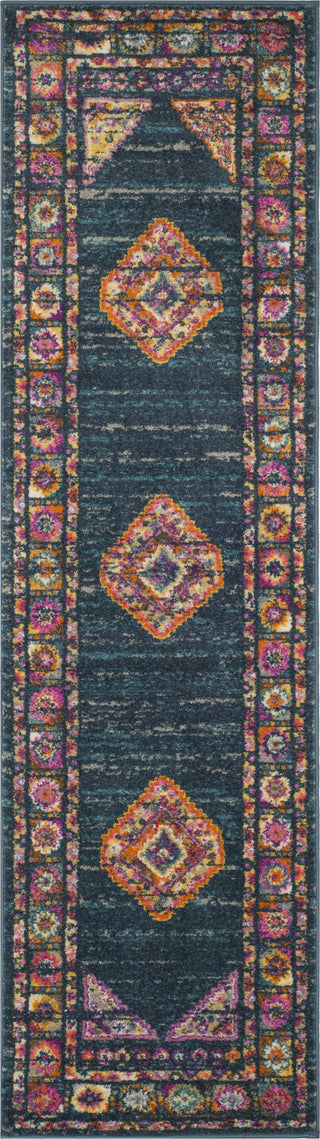 Safavieh Madison MAD133C Blue/Fuchsia Area Rug 