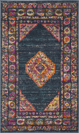 Safavieh Madison MAD133C Blue/Fuchsia Area Rug 