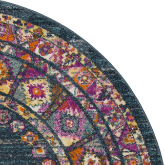 Safavieh Madison MAD133C Blue/Fuchsia Area Rug 