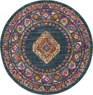 Safavieh Madison MAD133C Blue/Fuchsia Area Rug 