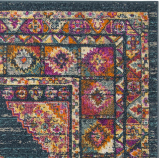 Safavieh Madison MAD133C Blue/Fuchsia Area Rug 