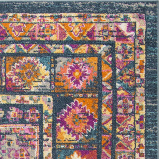 Safavieh Madison MAD133C Blue/Fuchsia Area Rug 