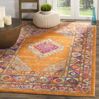 Safavieh Madison MAD133D Orange/Fuchsia Area Rug  Feature