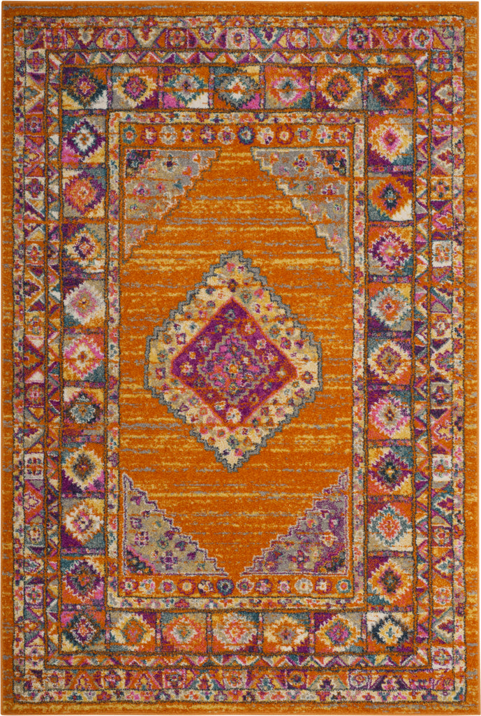 Safavieh Madison MAD133D Orange/Fuchsia Area Rug main image