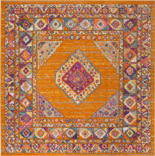 Safavieh Madison MAD133D Orange/Fuchsia Area Rug 