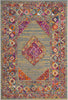 Safavieh Madison MAD133G Light Grey/Fuchsia Area Rug main image