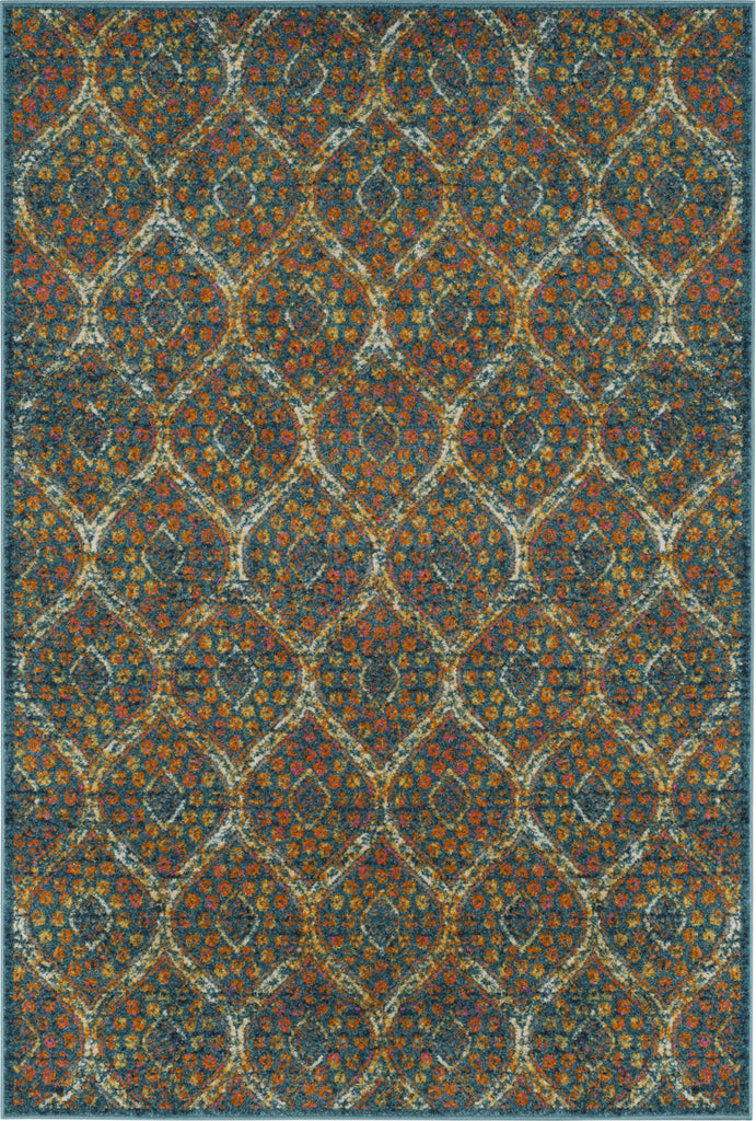 Safavieh Madison MAD140A Blue/Orange Area Rug main image