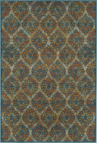 Safavieh Madison MAD140A Blue/Orange Area Rug main image