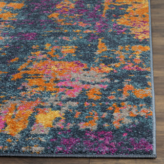 Safavieh Madison MAD143A Blue/Orange Area Rug 