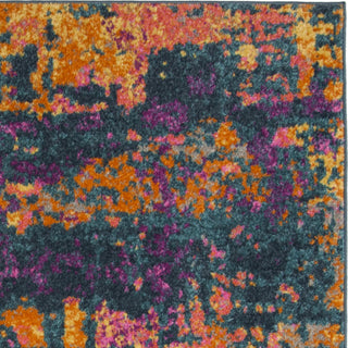 Safavieh Madison MAD143A Blue/Orange Area Rug 