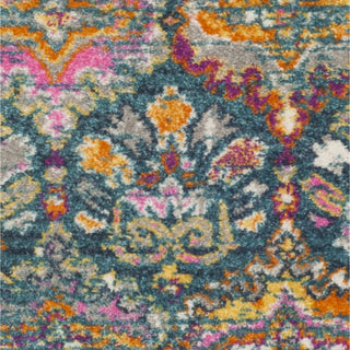 Safavieh Madison MAD144A Blue/Orange Area Rug 