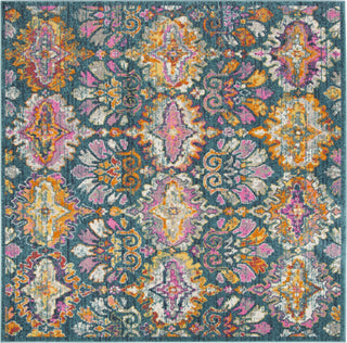 Safavieh Madison MAD144A Blue/Orange Area Rug 