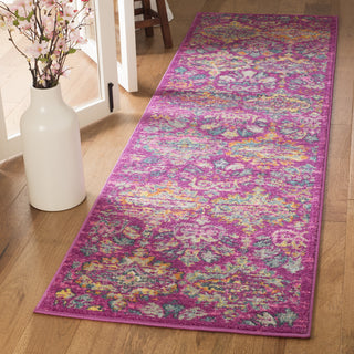 Safavieh Madison MAD144F Fuchsia/Blue Area Rug 