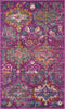 Safavieh Madison MAD144F Fuchsia/Blue Area Rug 