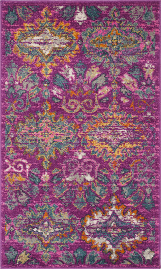 Safavieh Madison MAD144F Fuchsia/Blue Area Rug 