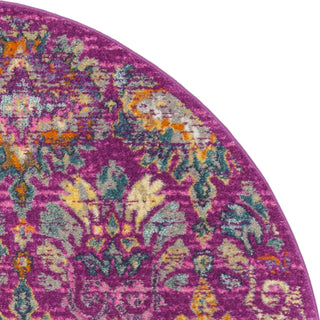 Safavieh Madison MAD144F Fuchsia/Blue Area Rug 