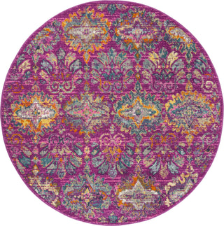 Safavieh Madison MAD144F Fuchsia/Blue Area Rug 