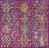 Safavieh Madison MAD144F Fuchsia/Blue Area Rug 