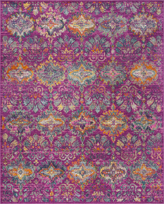 Safavieh Madison MAD144F Fuchsia/Blue Area Rug 