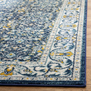 Safavieh Madison MAD151D Navy/Creme Area Rug Detail Image