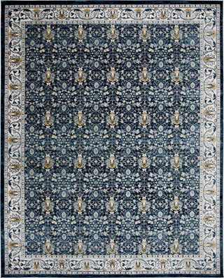 Safavieh Madison MAD151D Navy/Creme Area Rug Main Image