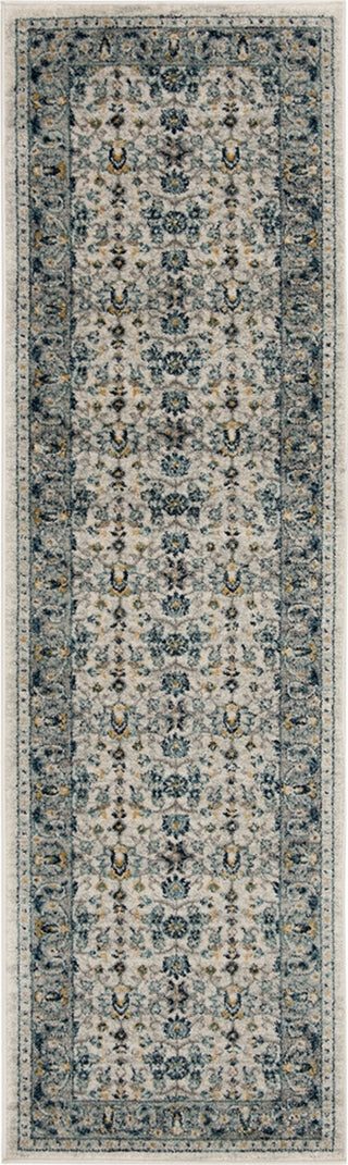 Safavieh Madison MAD151N Ivory/Navy Area Rug Runner Image