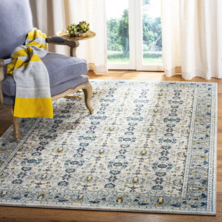 Safavieh Madison MAD151N Ivory/Navy Area Rug Lifestyle Image Feature