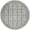 Safavieh Madison MAD151N Ivory/Navy Area Rug Round Image