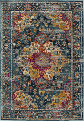 Safavieh Madison MAD154L Teal/Fuchsia Area Rug main image