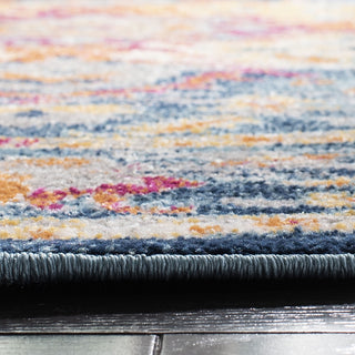 Safavieh Madison MAD154L Teal/Fuchsia Area Rug Detail Image