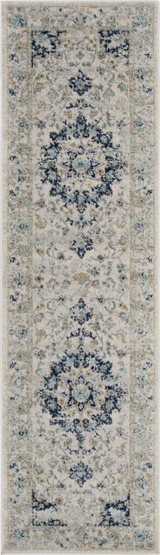 Safavieh Madison MAD155M Ivory/Blue Area Rug Runner Image