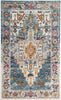 Safavieh Madison MAD156K Turquoise/Ivory Area Rug 3' Image
