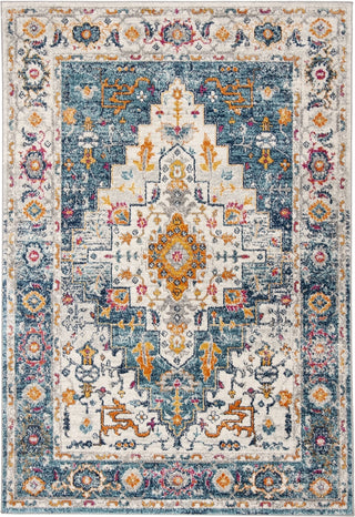 Safavieh Madison MAD156K Turquoise/Ivory Area Rug main image