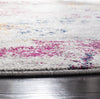 Safavieh Madison MAD157R Light Grey/Fuchsia Area Rug Detail Image