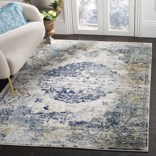 Safavieh Madison MAD158F Light Grey/Blue Area Rug Lifestyle Image