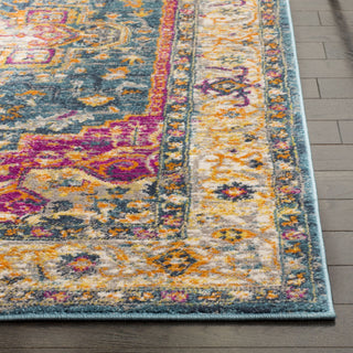 Safavieh Madison MAD202M Blue/Multi Area Rug 