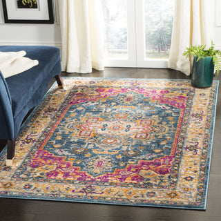 Safavieh Madison MAD202M Blue/Multi Area Rug  Feature