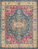 Safavieh Madison MAD202M Blue/Multi Area Rug 