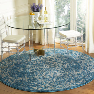 Safavieh Madison MAD300K Turquoise/Ivory Area Rug  Feature