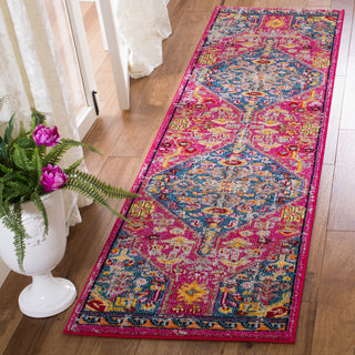 Safavieh Madison MAD301U Pink/Turquoise Area Rug 