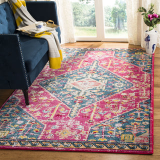 Safavieh Madison MAD301U Pink/Turquoise Area Rug  Feature